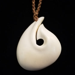 Fish Hook Pendant and Necklace