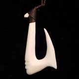 Fish Hook Pendant and Necklace