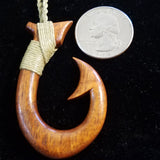 Fish Hook Pendant and Necklace