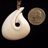 Fish Hook Pendant and Necklace