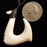 Fish Hook Pendant and Necklace