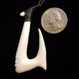 Fish Hook Pendant and Necklace