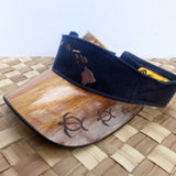Koa wood hat made in Kauai by Calabash, a great gift from Kaua'i, Hawaii