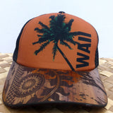 Koa wood hat made in Kauai by Calabash, a great gift from Kaua'i, Hawaii
