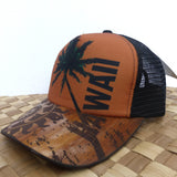 Koa wood hat made in Kauai by Calabash, a great gift from Kaua'i, Hawaii