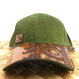 Koa wood hat made in Kauai by Calabash, a great gift from Kaua'i, Hawaii