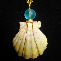 Authentic hand crafted Kauaian sunrise shell necklace